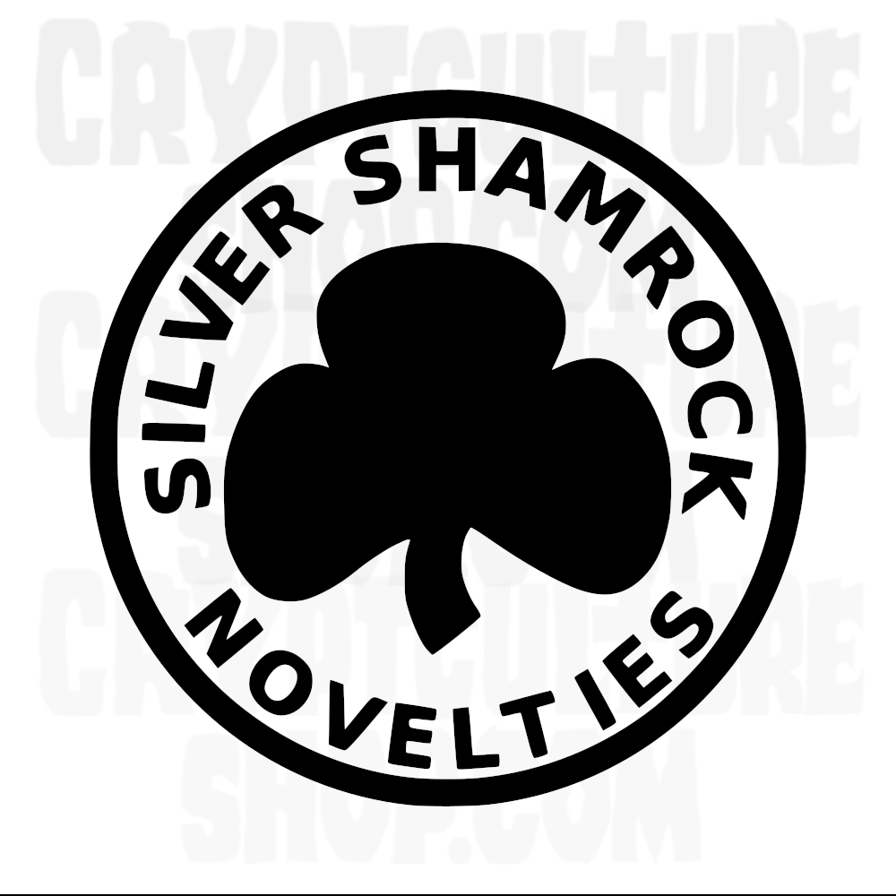 HALLOWEEN - 3 Silver Shamrock