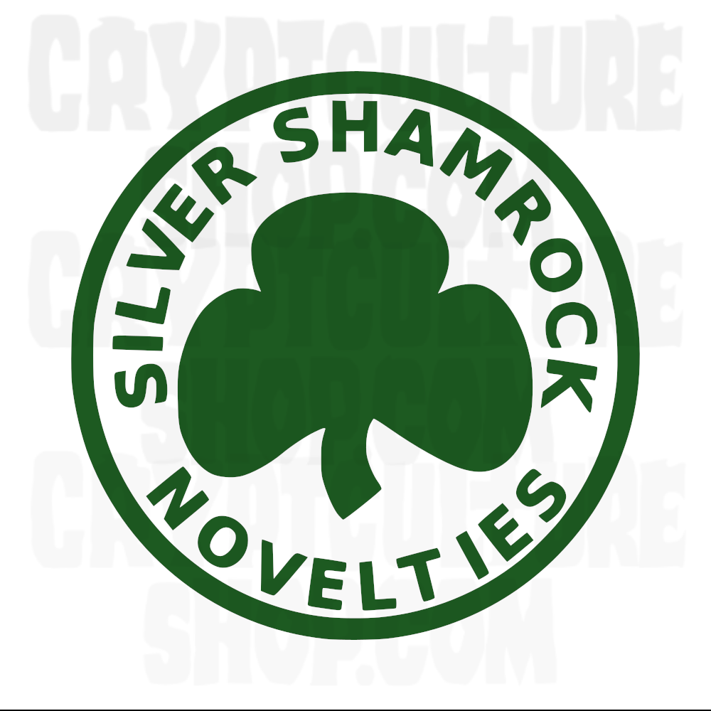 HALLOWEEN - 3 Silver Shamrock