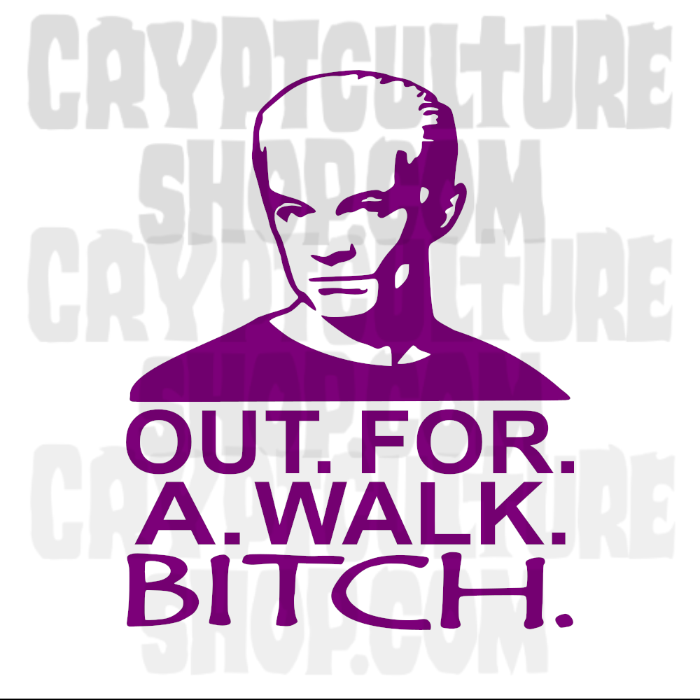 BUFFY THE VAMPIRE SLAYER - Spike "Out. For. a. Walk. B!tch."